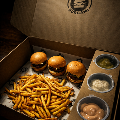 BURGAMİ BURGER 3'LÜ (150 G)