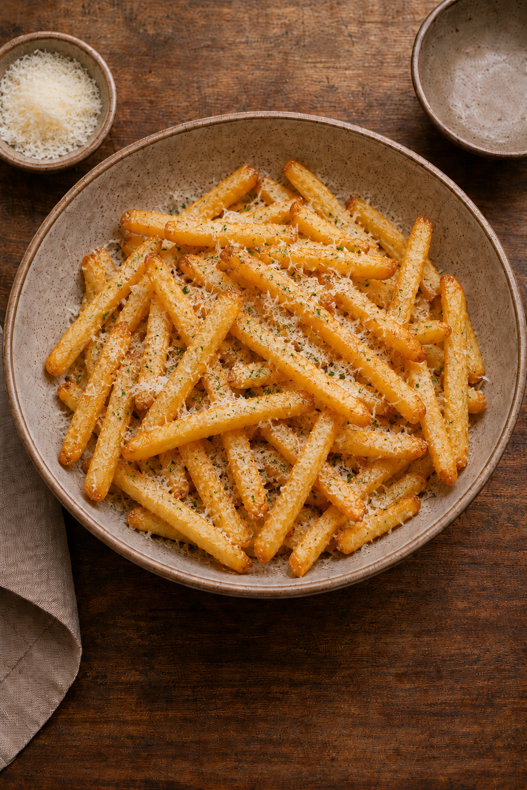 Parmesanlı Patates Kızartması