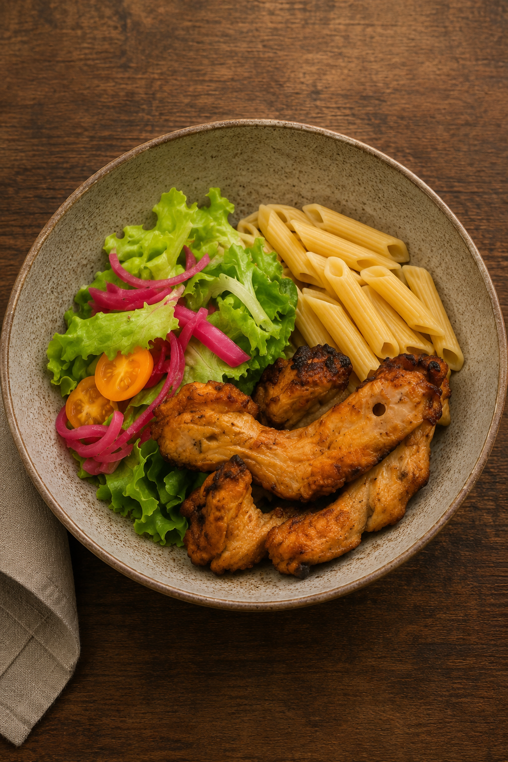 Makarna Kanat Bowl