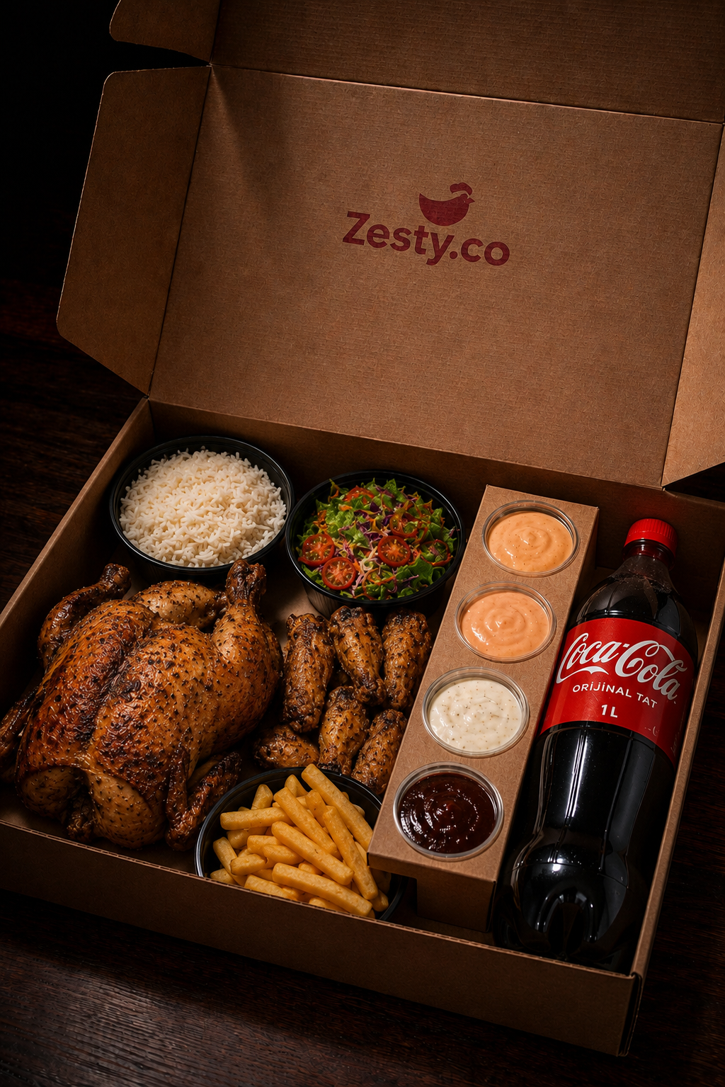 Zesty Supreme Menü (2-4 kişilik)
