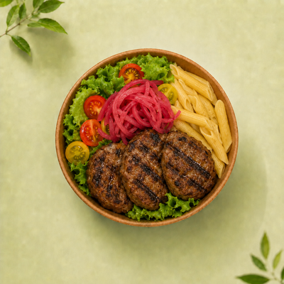 Makarna Köfte Bowl