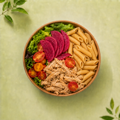 Makarna Yarım Tavuk Bowl