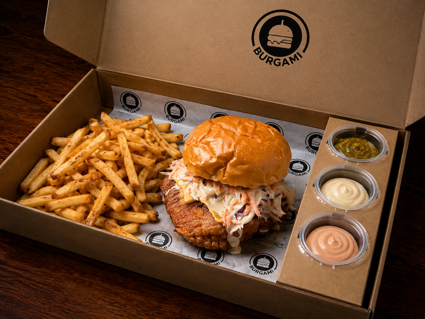 Coleslaw Tavuk Burger