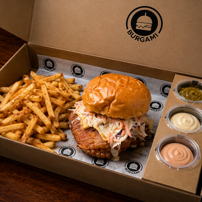 Coleslaw Tavuk Burger